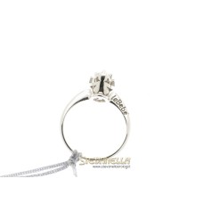 LE BEBE' I solitari modello cestino oro bianco 18kt e diamante LBB216